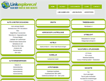 Tablet Screenshot of linkexplorer.nl
